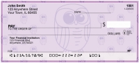 Big Owl Pattern Personal Checks