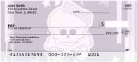 Girly Skull Personal Checks