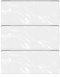 Grey Marble Blank 3 Per Page Laser Checks
