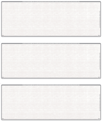 Grey Safety Blank 3 Per Page Laser Checks