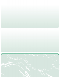 Green Marble Blank Bottom Laser Checks