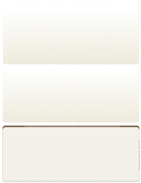 Tan Safety Blank Bottom Laser Checks