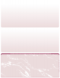 Burgundy Marble Blank Bottom Laser Checks