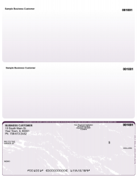 Violet Marble Bottom Laser Checks