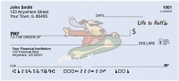 Life Is Ruff Extreme Sports Personal Checks