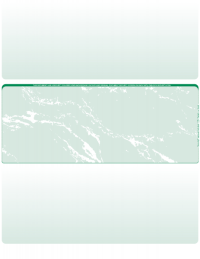 Green Marble Blank Middle Laser Checks