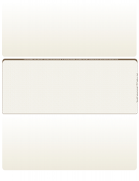 Tan Safety Blank Middle Laser Checks