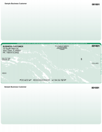 Green Marble Middle Laser Checks