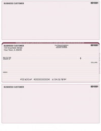 Burgundy Lines Middle Laser Checks