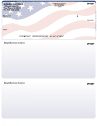 Patriotic Top Laser Checks