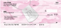 Dog Tag Monogram F Personal Checks