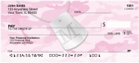Dog Tag Monogram M Personal Checks