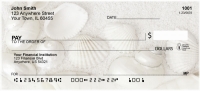 Pearly White Sea Shells Personal Checks