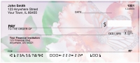Spring Time Butterflies Personal Checks