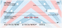 Red, White and Blue Personal Checks