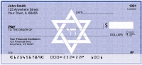 Star of David Personal Checks