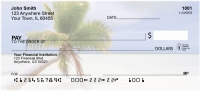 Palms On Beach Personal Checks