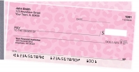 Leopard Prints Side Tear Personal Checks