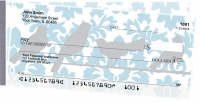Baroque Birds Side Tear Personal Checks