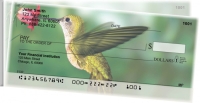 Hummingbirds Side Tear Personal Checks