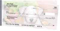 Pit Bull Pups Side Tear Personal Checks