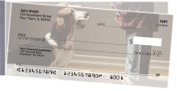 Basset Hound Side Tear Personal Checks