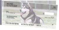 Alaskan Malamute Side Tear Personal Checks