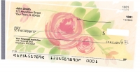 Forever Roses Side Tear Personal Checks