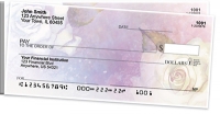 Watercolor Flowers Side Tear Personal Checks