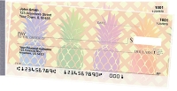 Pineapples Side Tear Personal Checks
