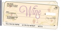 Wine N\' Vine Side Tear Personal Checks