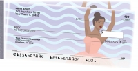 Ballet Dancer Side Tear Personal Checks