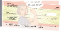 Girl Power Side Tear Personal Checks