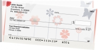 Butterflies Floating Side Tear Personal Checks