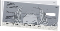 Stylish Skulls Side Tear Personal Checks