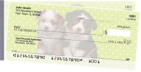 Australian Shepherd Pups Keith Kimberlin Side Tear Personal Checks