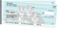 Boston Terrier Pups Keith Kimberlin Side Tear Personal Checks