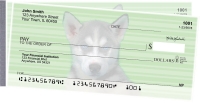 Husky Pups Keith Kimberlin Side Tear Personal Checks