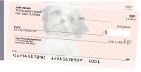 Shih Tzu Pups Keith Kimberlin Side Tear Personal Checks