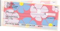 Flower Power Side Tear Personal Checks