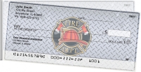 Firefighter Badges Side Tear Personal Checks