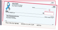 Diabetes Awareness Side Tear Personal Checks