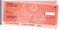 Vintage Christmas Side Tear Personal Checks