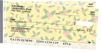 Iconic Christmas Side Tear Personal Checks