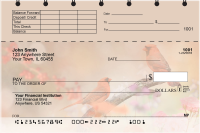 Tranquil Birds Top Stub Personal Checks