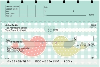 Birds of a Feather Top Stub Personal Checks