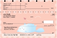 Chubby Cats Top Stub Personal Checks