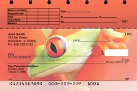 Frogs Top Stub Personal Checks
