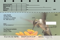 Hummingbirds Top Stub Personal Checks
