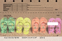 Flip Flop Top Stub Personal Checks